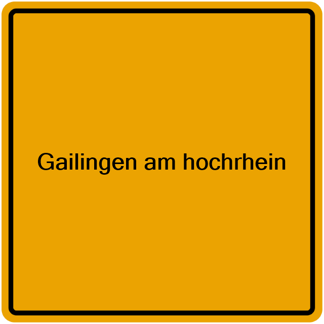 Einwohnermeldeamt24 Gailingen am hochrhein